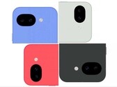四种预期颜色的 Pixel 10a。编辑