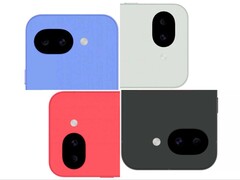 四种预期颜色的 Pixel 10a。编辑