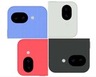 四种预期颜色的 Pixel 10a。编辑