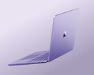 新款 13 英寸 Surface Laptop 的紫色款。