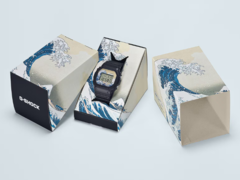 卡西欧 DW-5600KHG25-1 和 DW5600KHK25-1（如图）手表即将登陆欧洲各国。(图片来源：卡西欧）