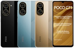 Poco C71 配备 6.88 英寸 HD+ 120 Hz 显示屏（图片来源：Poco）