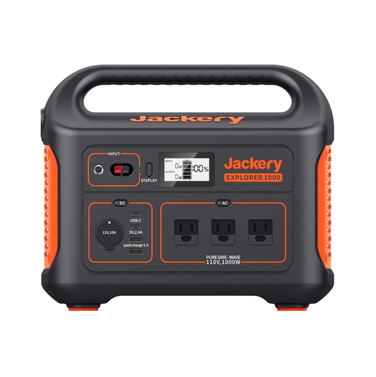 Jackery Explorer 1000便携式发电站。(图片来源：Jackery)