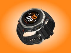 Amazfit T-Rex Dual Solar 仅提供一种钛金属表面处理款式，搭配黑色表带。