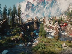 CDPR 的《巫师 4》技术演示展示了广阔的新景观。(图片来源：TheWitcher）