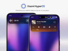 Hyper Island 为 HyperOS 带来了Apple 动态岛风格的功能。(图片来源:小米 - 已编辑)