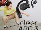 Cleer Audio 推出 ARC 3 开放式无线耳机，采用无触点头部倾斜控制、防水耳夹设计、高保真音频、杜比全景声和人工智能 ANC。(图片来源：Cleer）