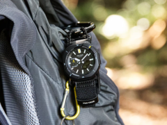 卡西欧 Pro Trek PRJ-B001B-1（如图）采用准绳式表带。 图片来源：卡西欧