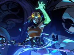 图为Melinoë 正在施咒。(图片来源:Supergiant Games)