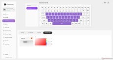 Keychron K3 HE 个性化背光；大写锁定指示灯