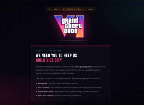 GTA 6》早期访问诈骗网站