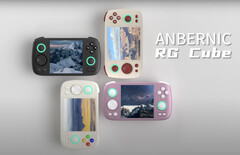 Anbernic 现已展示了黑色 RG Cube。(图片来源：Anbernic）