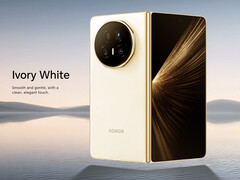 象牙白版 Magic V5 是唯一厚度为 8.8 毫米的版本。（图片来源：Honor)