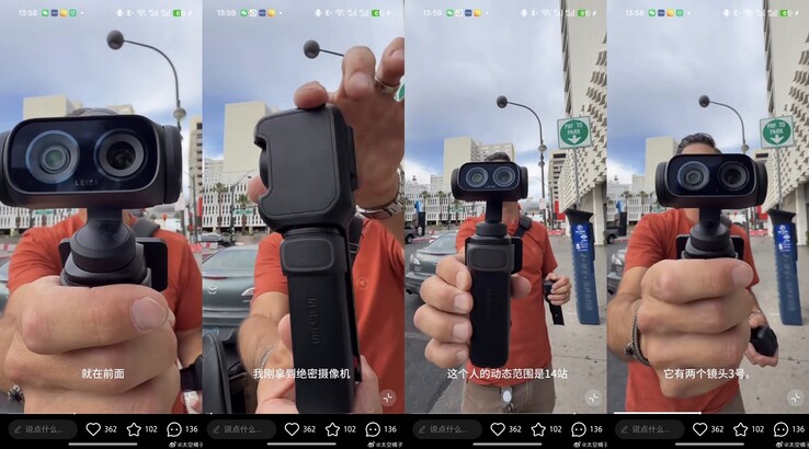 Insta360 Luna Ultra - 官方上手预览图片。