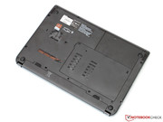 The underside of the laptop is not sealed,...