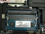 Only one RAM slot is occupied