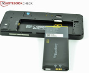 ...a changeable 6.8 Wh battery. SIM card and micro SD slots are found here as well.