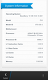 Geekbench 2 system info