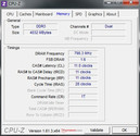 Systeminfo CPU-Z RAM