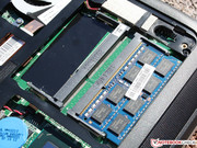 The empty RAM bank calls for an upgrade