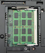 The second one allows access to the memory slots.