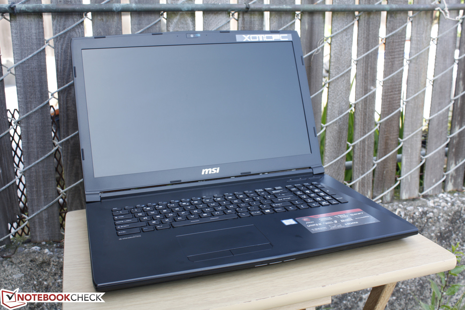 微星gl72 6qf xotic pc edition 笔记本电脑简短评测