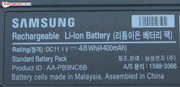 and supplies a capacity of 48 Wh.