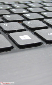 The keys feature a medium drop.