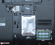Opened maintenance covers.