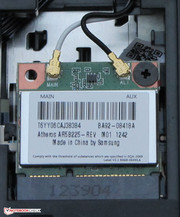 Good: Two Wi-Fi antennas are available.