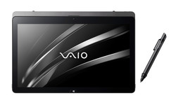 In review: Vaio Z Flip VJZ13BA11L. Test model provided by Intel.