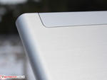 Elegant, brushed aluminum