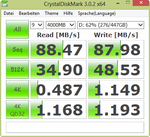 CrystalDiskMark: WD5000LPVT 500 GB von Western Digital