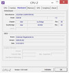 System info CPUZ Mainboard