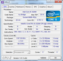 Systeminfo CPUZ CPU