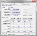 Systeminfo CPUZ RAM SPD