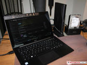 Aspire Switch 12S am Graphics Dock