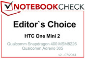 编辑选择奖 2014年7月: HTC One Mini 2