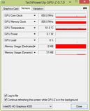 System info: GPUZ Sensors