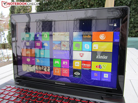 Outdoors: Lenovo IdeaPad Y500