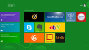 A few Apps are pre-installed.