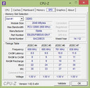 Systeminfo CPUZ RAM SPD