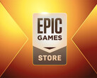 目前有五款游戏可在 Epic Games Store 免费领取，如图所示。