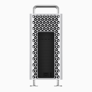 Apple Mac Pro共提供八个Thunderbolt 4端口。(图片来源: )Apple