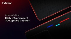 Infinix背光部分皮革。(来源：Infinix）