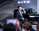 Seres 公司总裁向全世界介绍 Aito。(图片来源：Seres）