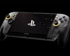 据称，SharpEMU 可以启动《Astro Bot》。图为显示 PS5 启动画面的 ROG Xbox Ally（经编辑）。
