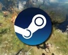 一张展示 Steam 标志和《Shadows: Awakening》的图片,该游戏目前打九折。