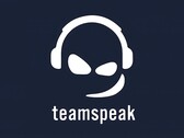 TeamSpeak 的徽标。