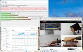 播放 4K 视频材料时的最大延迟